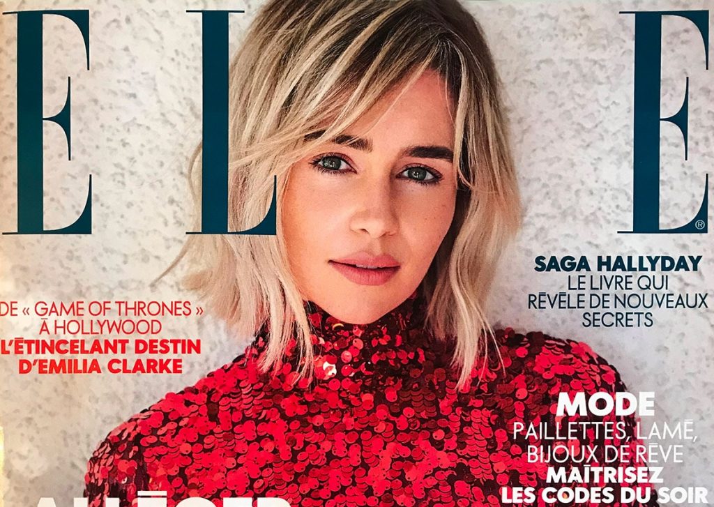 Couverture ELLE - Novembre 2018
